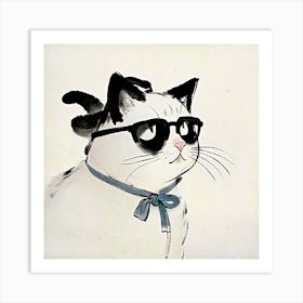 Grumpy Cat Art Print