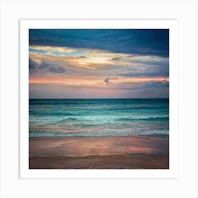 Colours Of The Beach 3 Art Print