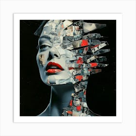 The Female Brain 3 Art Print