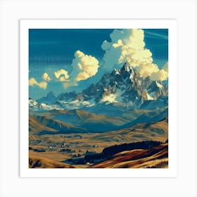 Alpine Serenity 10 1 Art Print