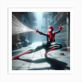 Spider - Man Into Spider - Verse Art Print