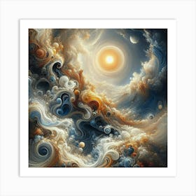 Abstract Painting 110 Art Print