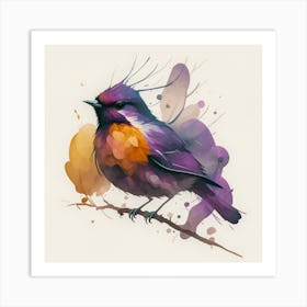 Colorful Bird 2 Art Print