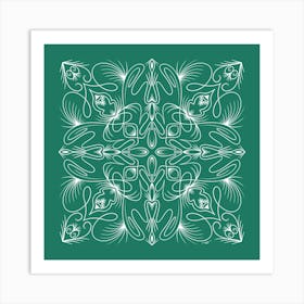 Oriental Motif Art Print