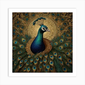 Peacock 23 Art Print