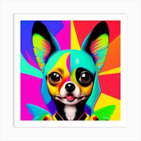 Chihuahua Pop Art Art Print