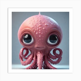 Octopus 3 Art Print