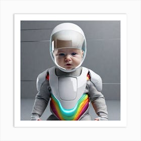 Space Baby 2 Art Print