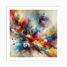 Abstract Painting 12 Art Print