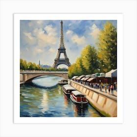 Eiffel Tower 02 Art Print