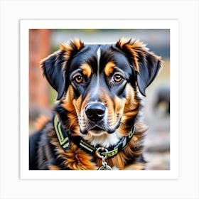 German dog 4 Art Print