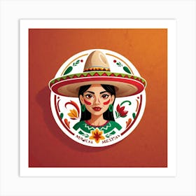 Mexican Logo Design Targeted To Tourism Business 2023 11 08t195120 1 Art Print