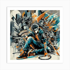 Ninja Ninja Art Print