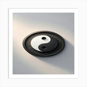 Yin Yang Symbol 1 Art Print