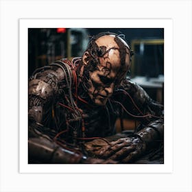 Cyborg 3 Art Print