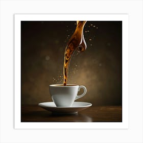 Coffee Pouring 38 Art Print