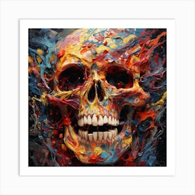 Skull 3 Art Print