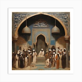 Islamic Prayer Art Print