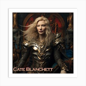 Gate Blanchett Art Print