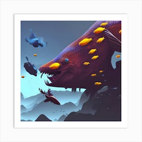 Fish In The Sea Art Print