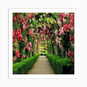 Rose Garden Art Print