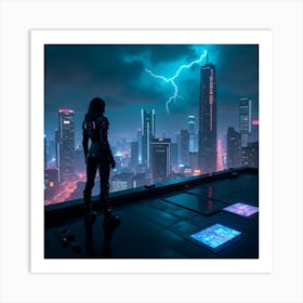 Cityscape Art Print