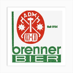 Brenner Art Print