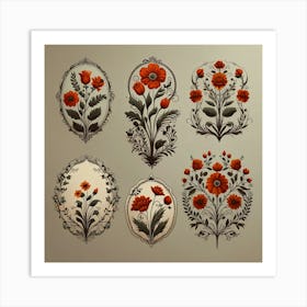 Russian Poppies Art Print