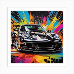 Porsche Gts Art Print