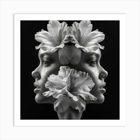 Flower Portrait Art Print