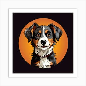 Bernese Mountain Dog 2 Art Print