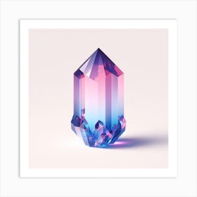 Crystal 4 Art Print