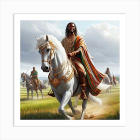 African prince Art Print