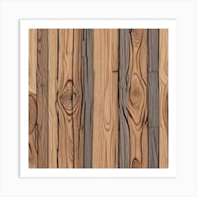 Wood Planks 12 Art Print