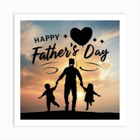 Happy Father'S Day 2 Art Print