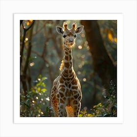 Giraffe 109 Art Print