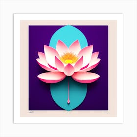 Lotus Flower 2 Art Print