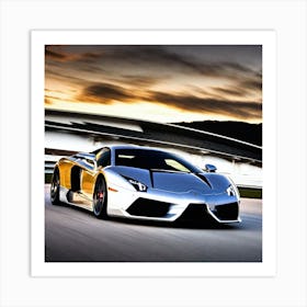 Lamborghini 85 Art Print