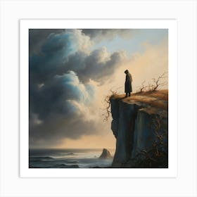 'The Cliff' 1 Art Print