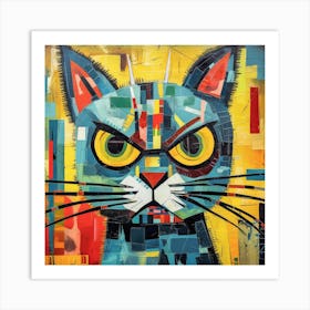 'The Cat' Art Print