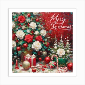 Merry Christmas 7 Art Print