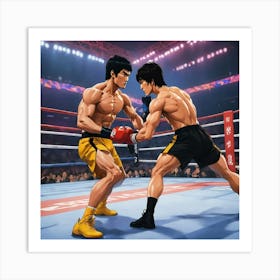 The only opponent in your succes, is yourself. Be done with it & strive Art Print