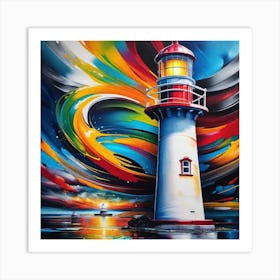 Lighthouse 22 Art Print