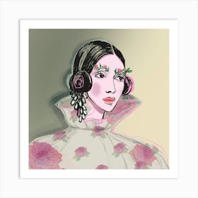 Fashion Girl 1 Art Print