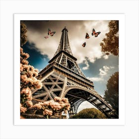 Paris Eiffel Tower 116 Art Print