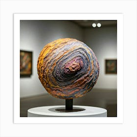 Abstract Sphere Art Print