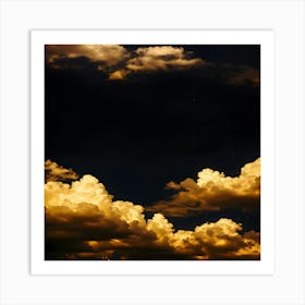 Clouds In The Sky Art Print