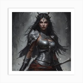 Elven Warrior Art Print