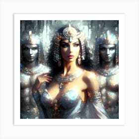 Cleopatra Portrait Artwork 122 Art Print