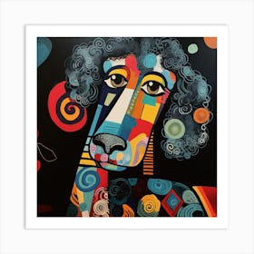 Poodle 1 Art Print